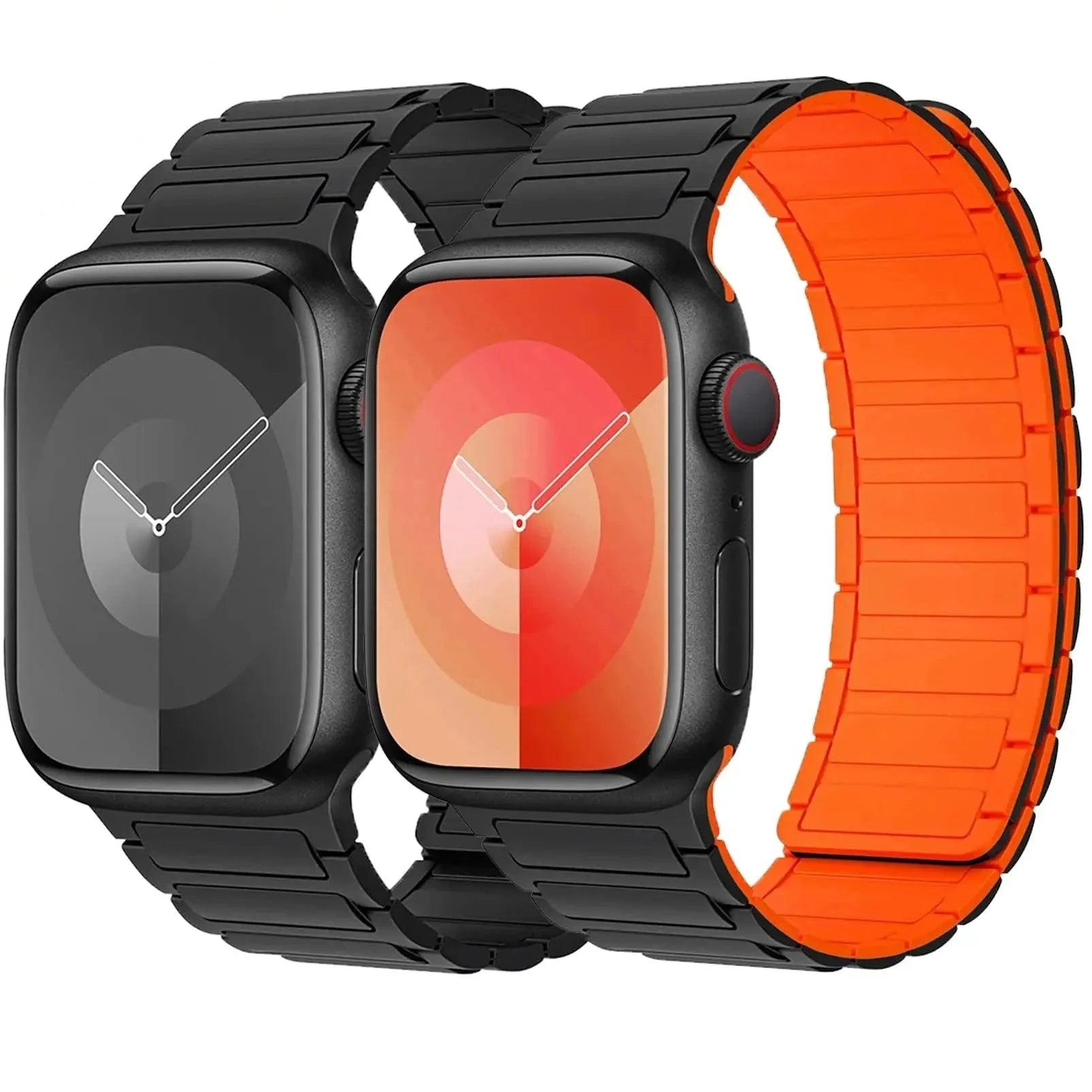 MagnaFlex Pro 2-Pack Magnetic Loop Bands for Apple Watch