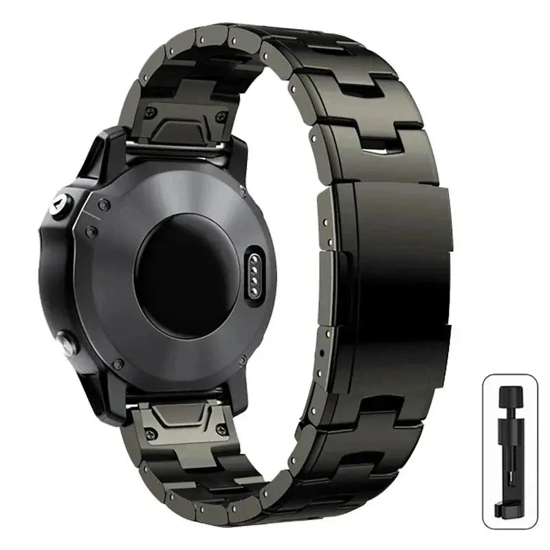 UltraTech Titanium Band for Garmin Watch 22mm 26mm
