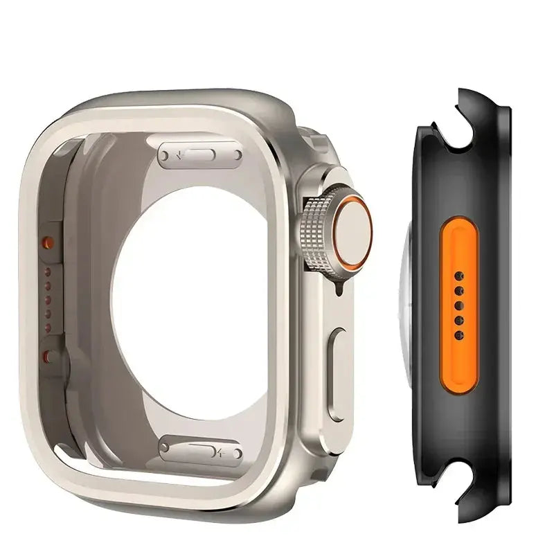 Metal Bumper Case For Apple Watch 46mm 45mm 44mm Protector Frame Cover For iWatch Series 10 9 8 7 6 5 SE Change To Ultra 2 49mm Pinnacle Luxuries