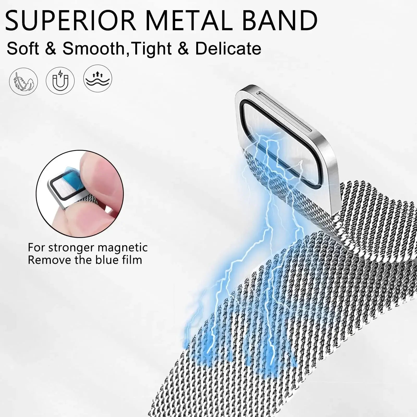 Milanese loop For fitbit charge 6 5 band replacement charge6 wristband stainless steel magnetic bracelet fitbit charge 5 Strap Pinnacle Luxuries