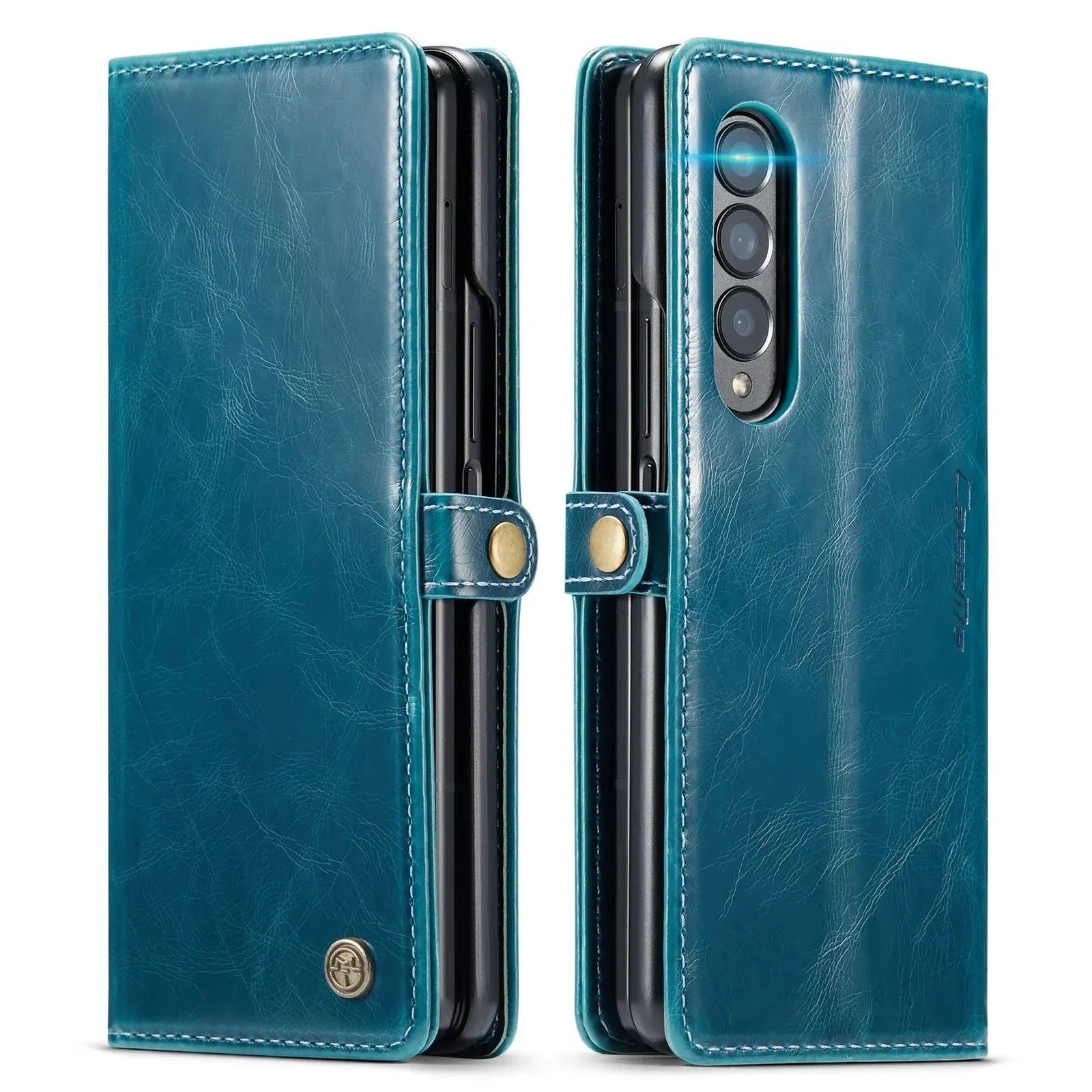 Premium Leather Wallet Case for Samsung Galaxy Z Fold 6