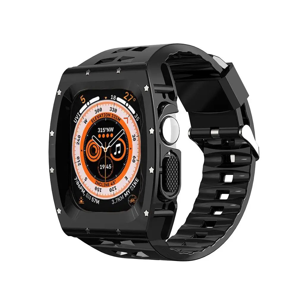 AeroShield: Custom Edition Band and Bumper Case for Apple Watch Ultra 49mm Pinnacle Luxuries