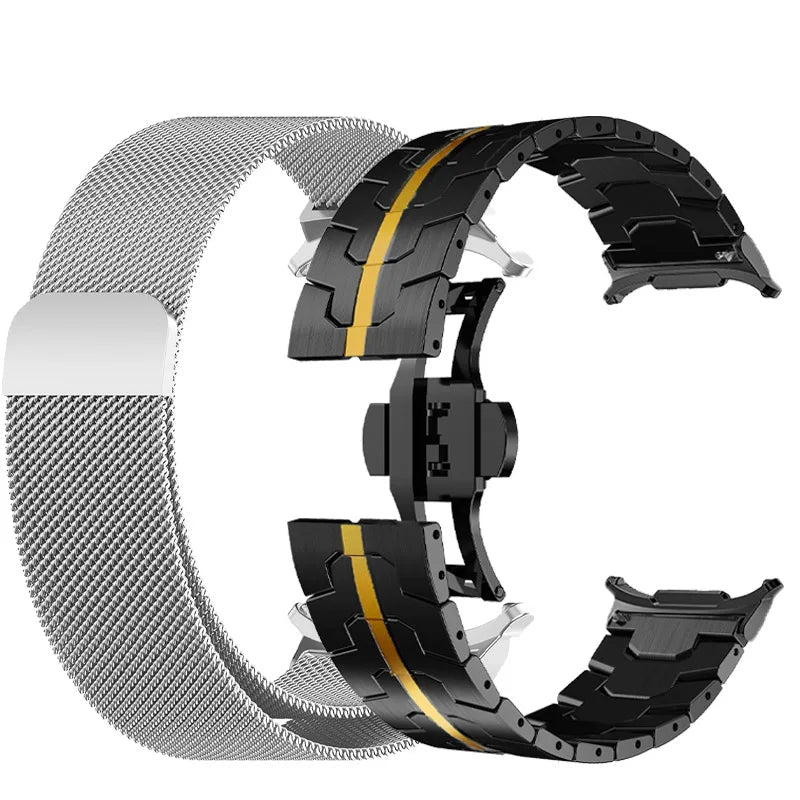 Titanium DuoFlex Band Set – The Ultimate 2-in-1 Upgrade for Samsung Galaxy Watch Ultra 47mm