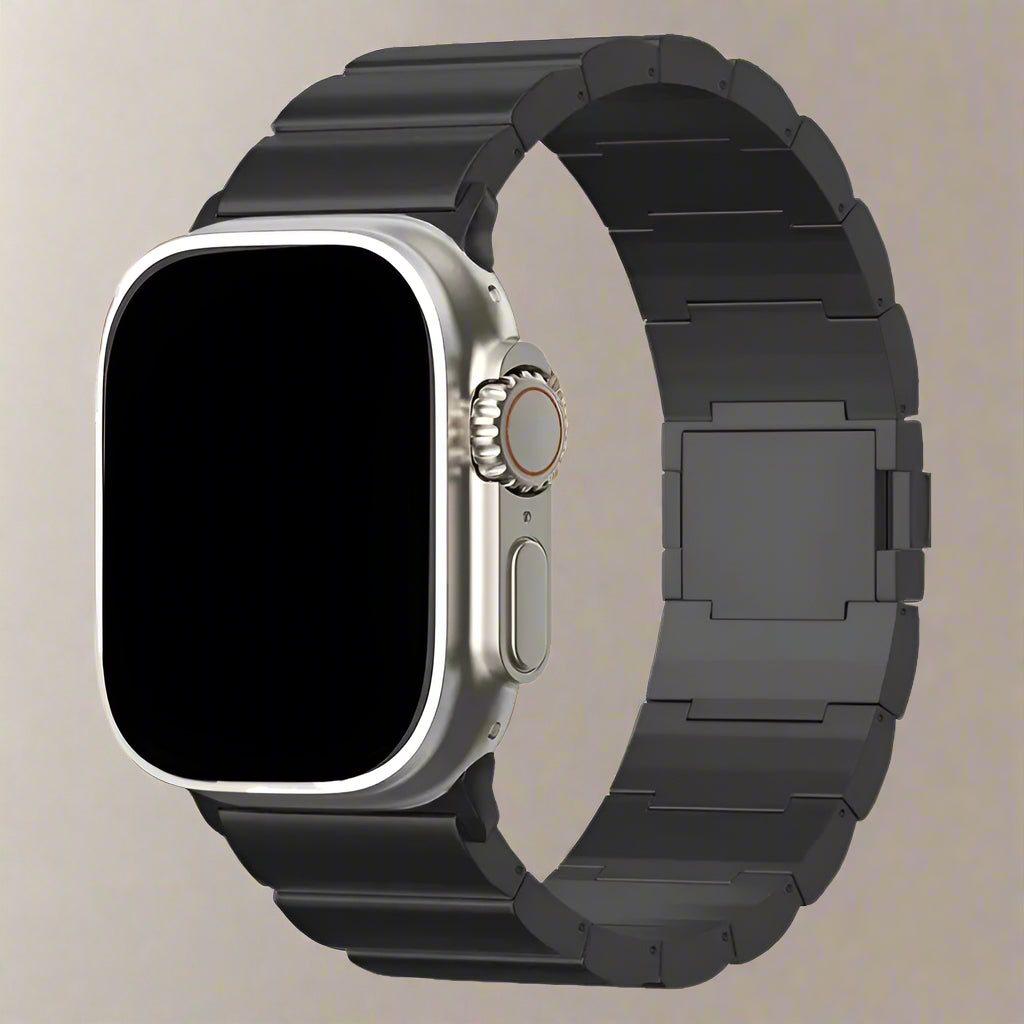 Titanium Strap for Apple Watch Ultra 2 1 49mm 45mm 44mm 38mm 40 41mm Magnetic Buckle Series 9 8 7 6 SE 5 4 3 2 Correa Bracelet Pinnacle Luxuries