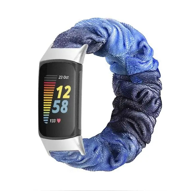 Scrunch Watch Band For Fitbit Charge 5 - Pinnacle Luxuries